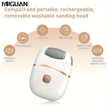 1pc Electric Foot Grinder, Rechargeable Thick Leather Polishing Foot Grinder, Foot Grinder