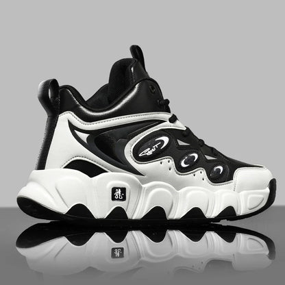 Trendy Men Shoes High Top Men Basketball Shoes Wear-resisting Non-slip Casual Sports Shoes Man Outdoor Fitness Training Sneakers