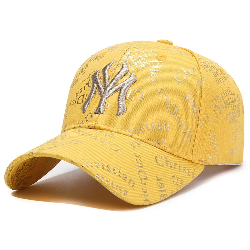 Fashion New Unisex Embroidery Baseball Cap Men Women Cotton HipHop Breathable Sunshade Dad Hat Snapback Hats Trucker...