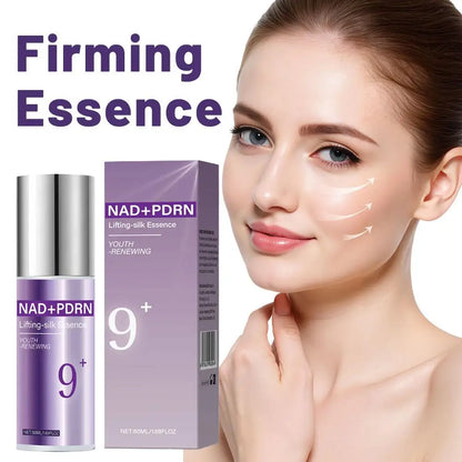 No. 9+ NAD+ BIO Lifting-sil Essence 50ml Original Multi-Peptide Complex Brighten Botanicals Deep Hydration Korean Brand Serum