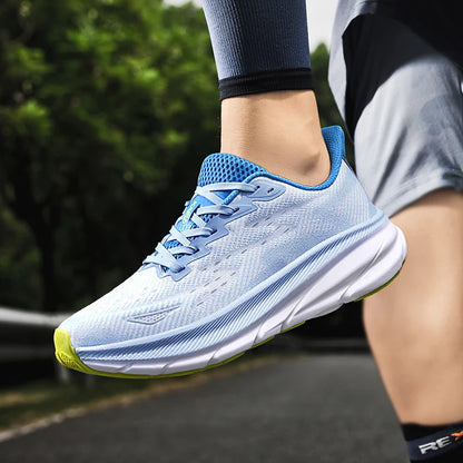 Men's Running Shoes Luxury Shoes Couple Outdoor Sneakers Cushioning Breathable Mesh Off-road Trainer Shoes Race Non-Slip...