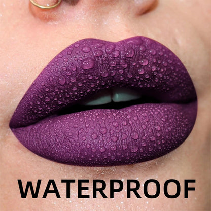 19 Colors Matte Velvet Lip Gloss Waterproof Liquid Lipstick Nude Black Lips Tint Makeup Lip Glaze Cosmetics Red Lip...