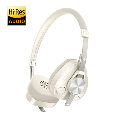 Oneodio F4 Retro Wireless Bluetooth Headphones Hi-Res Audio On Ear Bluetooth 5.4 Headset With Microphone Metal HiFi Headphones