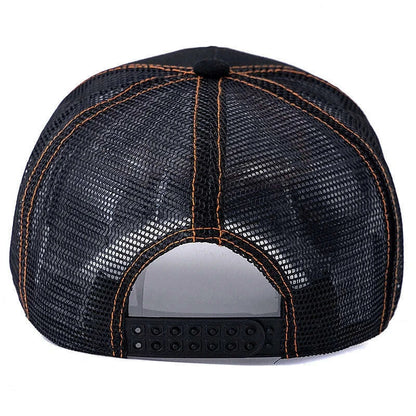 Hot Sale Unisex Summer Fishing Cap Breathable Mesh Trucker Hat Men Women Big Fish Fisherman Sports Snapback Hat Outdoor Cap