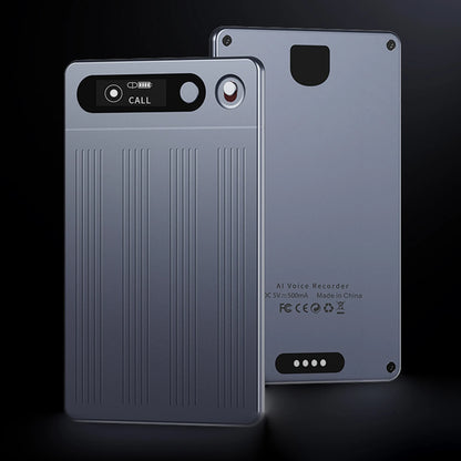 64G AI Voice Recorder Portable AI Notetaking Device with Case Audio Dictaphone Support 134 Languages for Lectures Meetings Calls