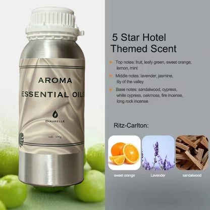 Perfume Hotel Essential Oil 500ML Air Freshener Pure plant essential for oil Hotel aromatic oils Fragrance Diffuser Air Purifier