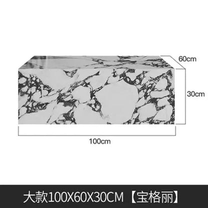 Bedroom Marble Table Luxury White Unique Minimalist Sofa Side Table Square Aesthetic Mesas De Centro Para Sala Room Furniture - Kimlud