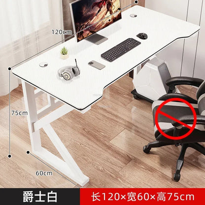 Modern Simple Computer Desks Home Office Furniture Table Desktop Bedroom Internet Cafe Gaming Table Multi-functional Office Desk - Kimlud