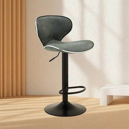 Aesthetic White Bar Stools Nordic Comfortable Bedroom Minimalist Bar Chairs Design Swivel Luxury Banqueta Lounge Suite Furniture