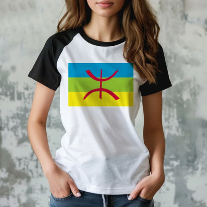 Amazigh t-shirts women Y2K t shirt female funny clothing