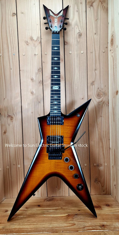 hot Custom Shop Dean Guitars Stealth Floyd FM – Trans Brazilia 2018 electric guitar hot Custom Shop Dean Guitars Stealth...