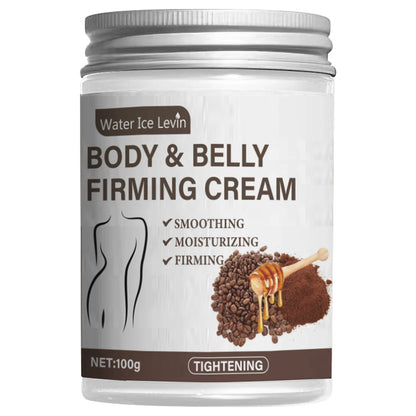 Caffeine Collagen Firming Cream - 100g Contains Caffeine and Coconut Oil, Rich in Vitamin E, Unscented, Tightens and...