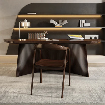 Asthetic Manager Executive Desk Modern Luxury Designer Workstation Office Table Conference Black Mesa De Escritorio Home Office - Kimlud