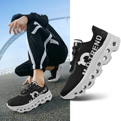 2026 Air Cushion Running Shoes Jogging Marathon Men Sports Breathable Lightweight Women's Comfortable Nonskid Leisure...