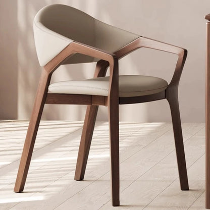 Nordic Simple Chair Solid Wood Italian Lounge Clear Aesthetics Modern Chairs Designer Entrance Minimalist Muebles...