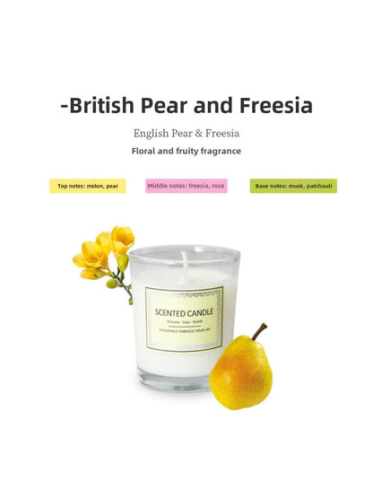 Candle Fragrance Atmosphere Companion Gift Hotel Clubhouse Smoke free Aromatherapy Candles