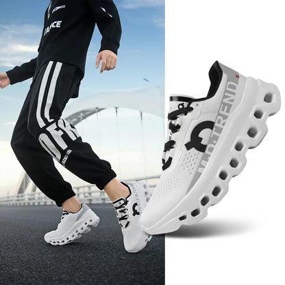 2026 Air Cushion Running Shoes Jogging Marathon Men Sports Breathable Lightweight Women's Comfortable Nonskid Leisure...