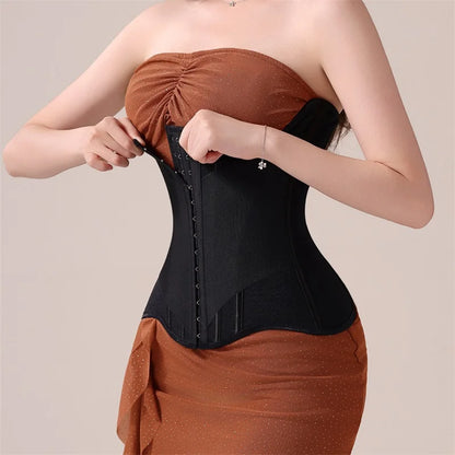 MiiOW U-shaped Waist Trainer Corset Women Buttoned Shapers Breast Lifted Waist Trainer Steel Bone Slimming Women's Shapewear - Kimlud