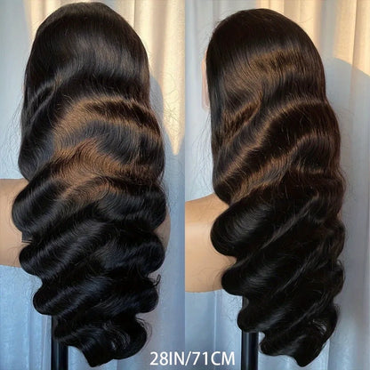 Body Wave Lace Front Human Hair Wigs 200 Density 13x4 Glueless Body Wave Human Hair Wigs For Woman 13x6 HD Lace Human Hair Wig - Kimlud