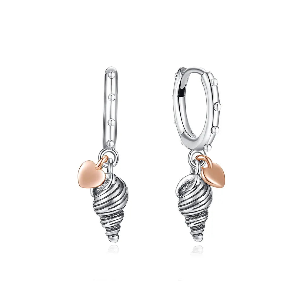 Original 925 Sterling Silver Earrings 2026 Stud Hoop Crystal Earings For Women Rose Gold Crown Heart Infinity Bee Earing...