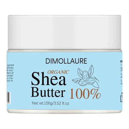 Dimollaure Shea Butter Oil Organic Unrefined 100g, Moisturizing Nourishing Softening Body Oil Skin Streaming Products |...