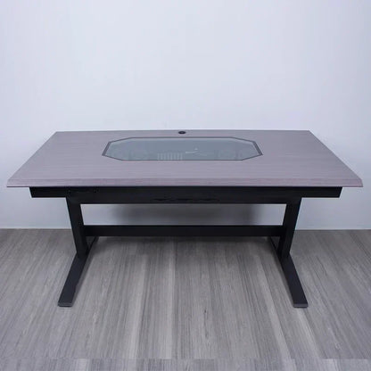 xzzY1 Computer case integrated table transparent desktop assembly machine drawer type large chassis electric lifting e-sports ta