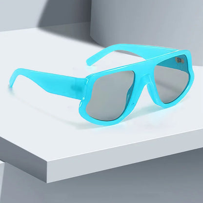 2025 New In Fashion Rectangle Sunglasses Women Brand Designer Eyewear Vintage Small Frame Sun Glasses Ladies Black Square - Kimlud