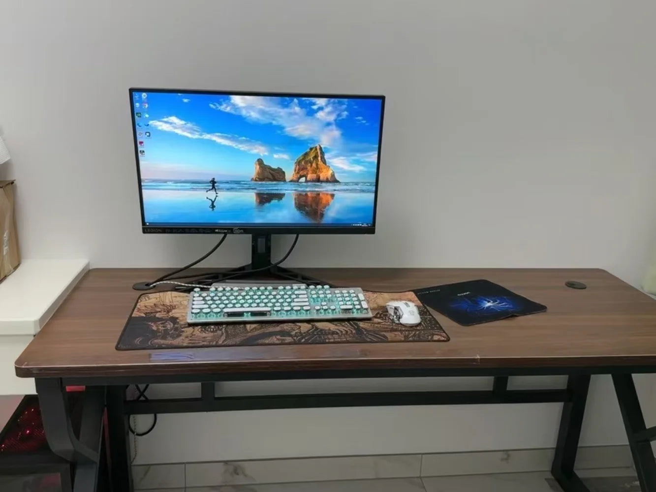 Heavy Duty 30MM Thick Solid Wood Computer Desk Ergonomic Office Desk Study Table Home Office Furniture Writing Desk Gaming - Kimlud