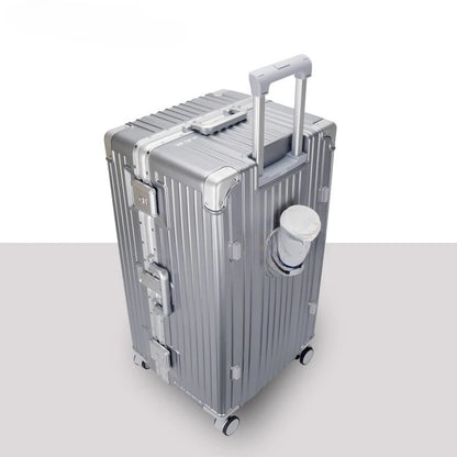 Luggage Large capacity 30-inch multi-functional suitcase 28-inch aluminum frame trolley case 26-inch anti-drop luggage