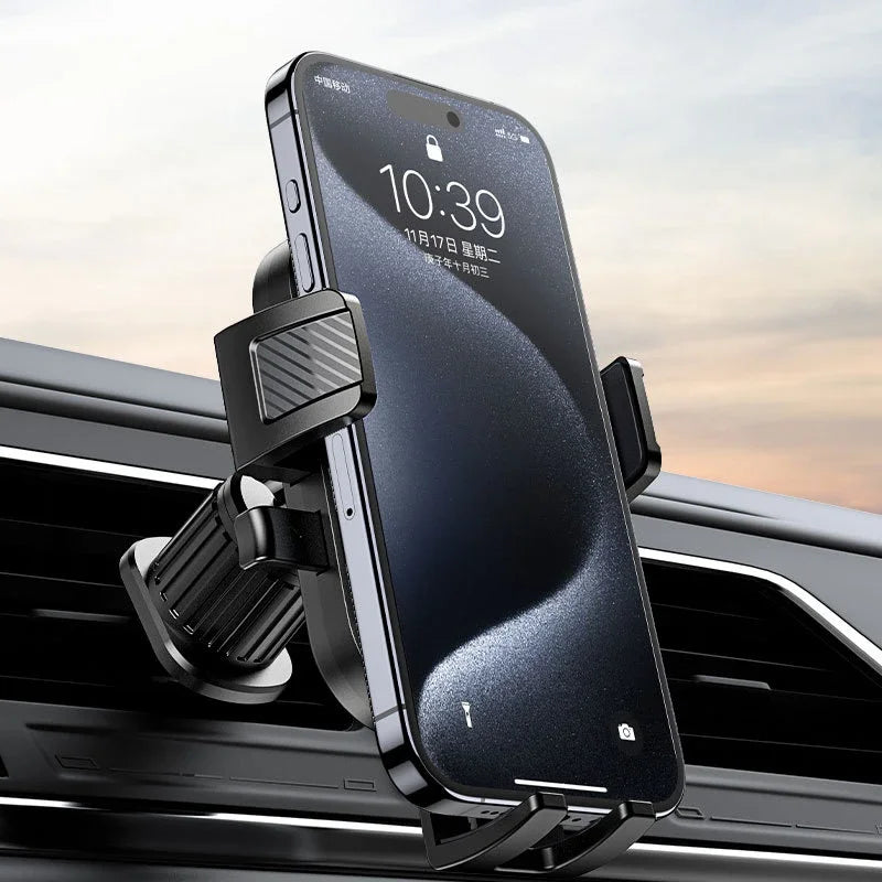 Flexible Cell Phone Holder Car, Phone Mount for Car Air Vent, Universal Auto Lock Car Phone Holder for iPhone Most...