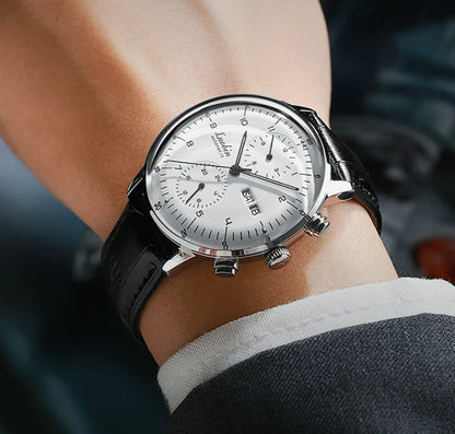 Mens Fashion Mechanical Watches Business Automatic Wristwatch Stainless Steel Luminous Designer Clock Reojes De Hombre...