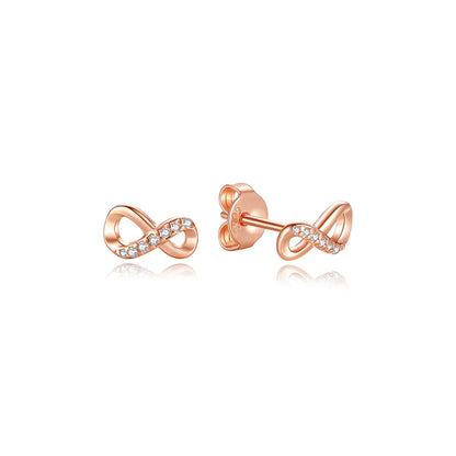 Original 925 Sterling Silver Earrings 2026 Stud Hoop Crystal Earings For Women Rose Gold Crown Heart Infinity Bee Earing...