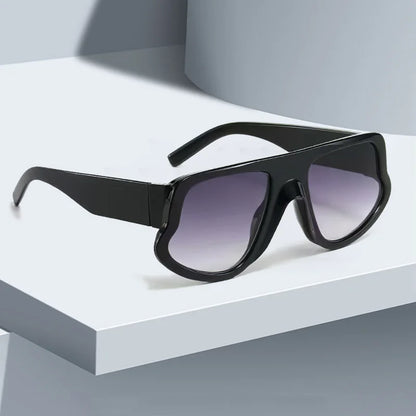 2025 New In Fashion Rectangle Sunglasses Women Brand Designer Eyewear Vintage Small Frame Sun Glasses Ladies Black Square - Kimlud