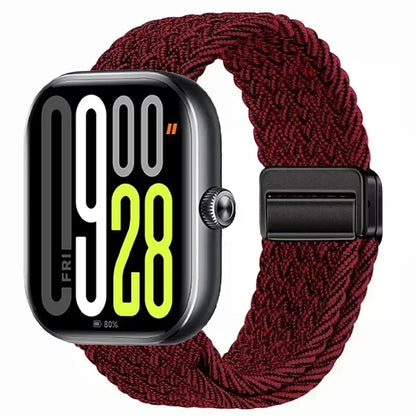 Magnetic Braided Nylon Loop Band for Xiaomi Redmi Watch 6 5 4 Strap Adjustable Sport Replacement Correa Bracelet Mi Band...