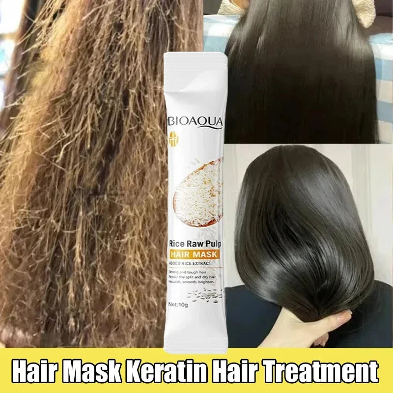 5-Second Smooth Hair Care Professional Magic Hair Mask, Natural Repair, Moisturizing, Anti-Split Ends, Repairs Damage,...