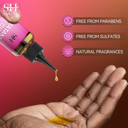 Sevich 100% Batana Oil And Scalp Massager Comb Tool Set Anti-Hair Loss Treatment Hair Growth Oil Scalp Hair...