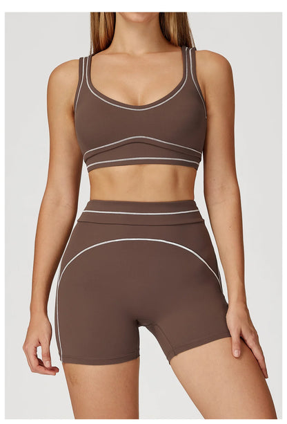 Sexy Sports Bra Women Yoga Bra Elastic Shockproof Running Top Gym Workout Push Up Sports Underwear Backless Breathable...