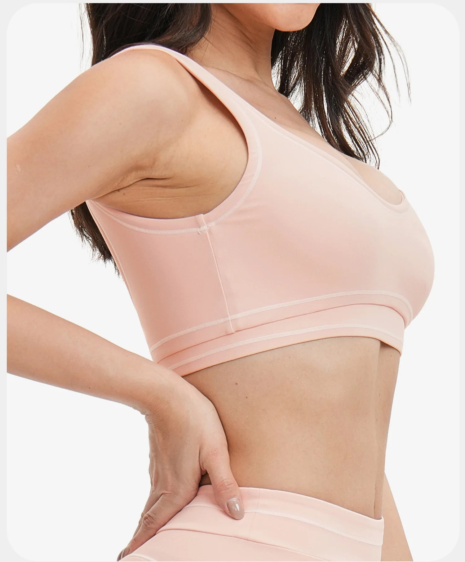 Breathable Yoga Bra Color Contrast Sports Bra Shockproof Gym Fitness Underwear High Strength Workout Top Female Sports...