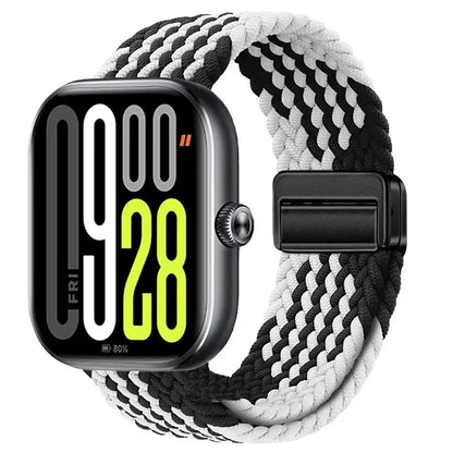 Magnetic Braided Nylon Loop Band for Xiaomi Redmi Watch 6 5 4 Strap Adjustable Sport Replacement Correa Bracelet Mi Band...