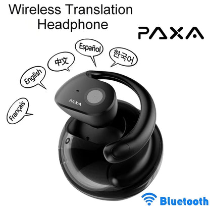 PAXA 2026 Upgraded Wireless Bluetooth AI Translator Earbuds Real-Time Voice Translation Headphones 144 Languages For Travel