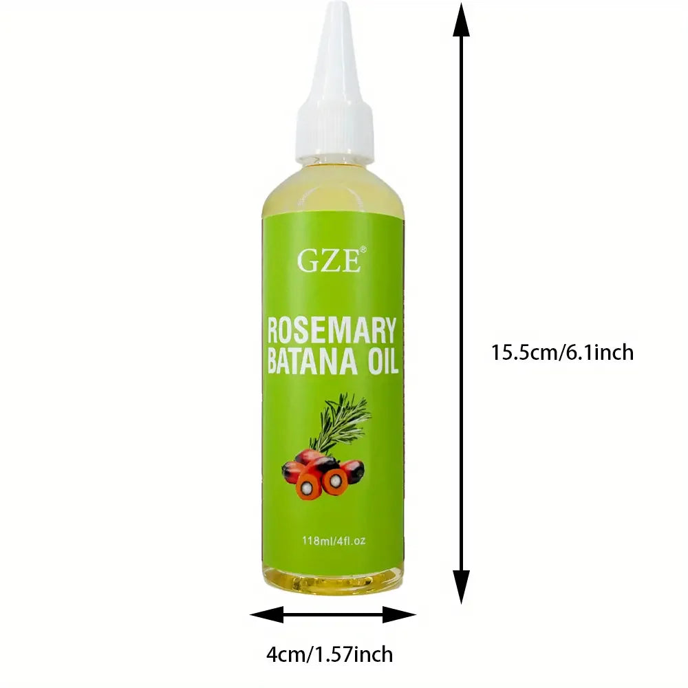 GZE Rosemary Oil Batana Oil Hair Oil Deep Conditioning Used For Scalp Hair Frizzy Damaged Care, Repair Damaged Hair