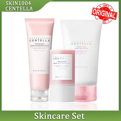 Skin1004 Centella Asiatica Toner Cleanser Facial Serum Cleansing Oil & Moisturizer Skincare Set Original Products |...