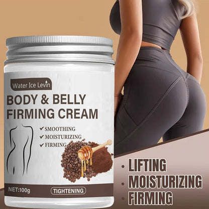 Caffeine Collagen Firming Cream - 100g Contains Caffeine and Coconut Oil, Rich in Vitamin E, Unscented, Tightens and...