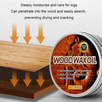 Environmentally Friendly Wood Wax Oil Original Mahogany Furniture Solid Brightening And Moisturizing Oil Wood Floor...