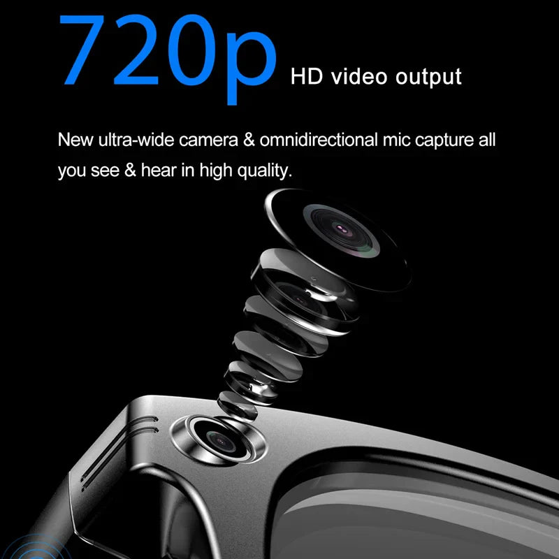 Xiaomi Smart Glasses Record Video AI Photo Recognition Answer Translation 260mAh Large Battery IP65 Waterproof Bluetooth Glasses