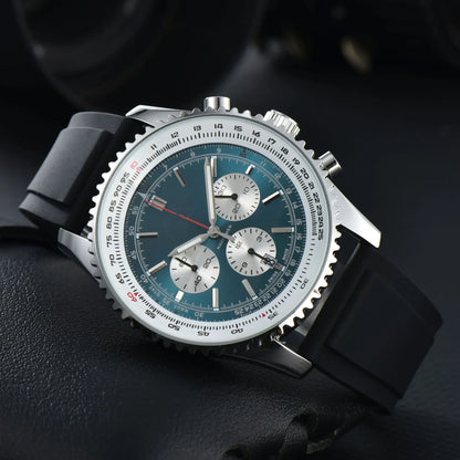 Original Replica Big Dial Multifunctional Automatic Man Watch  Vintage Mechanical Waterproof Male Wrist Watches