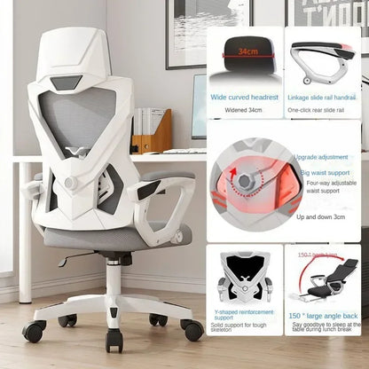 Office Chair, Ergonomic Chair, Adjustable Rotating Computer Chair, Commercial Conference Room, Reclining E-sports Chairs...
