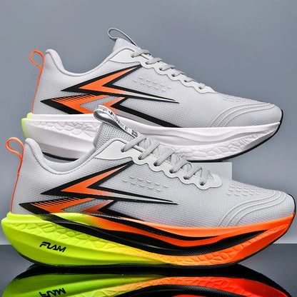Men Running Shoes Speciality Marathon Sports Shoes Breathable Lightweight Carbon Board Women's Trend Athletic Sneakers Women