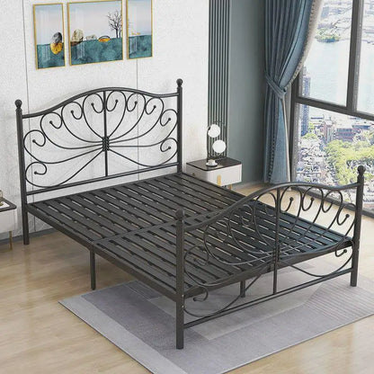 Princess Metal Bed Modern High Quality Frame Sleeping Designer Bedroom Bed Aesthetics Unusual Letto Matrimoniale Furniture