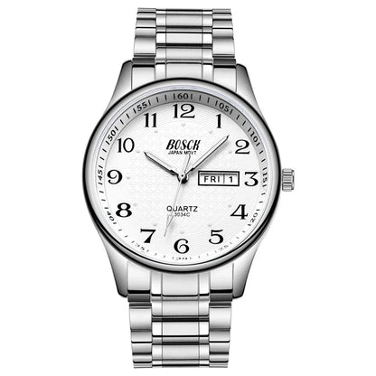 Relogio Masculino Men's Watch Luxury Full Steel Watches Fashion Quartz Wristwatch Waterproof Date Male Clock Relojes Hombre